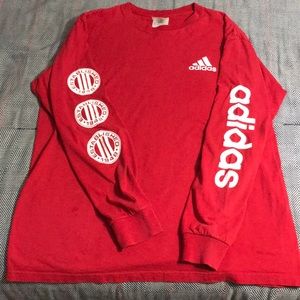 Vintage long sleeve adidas tee